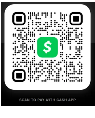 CashApp payment QR code